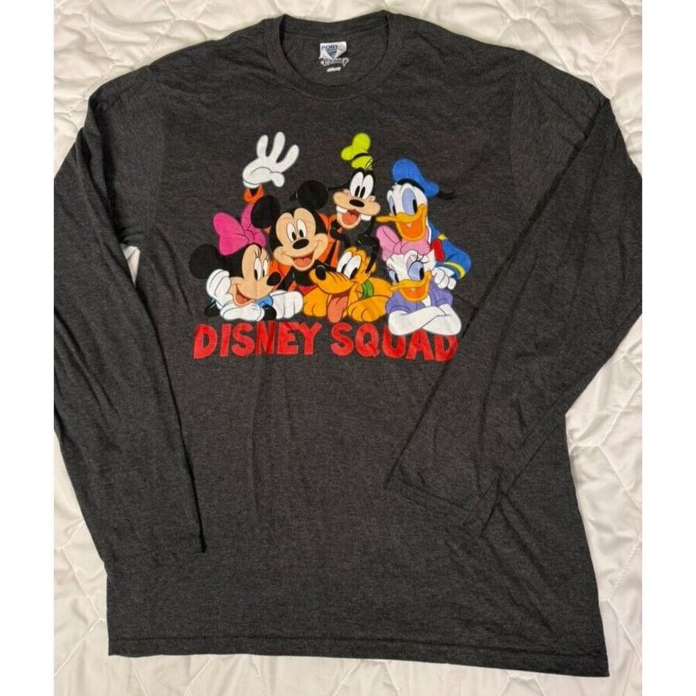 Port & Company Disney Squad Kids Long Sleeve T-shirt Medium